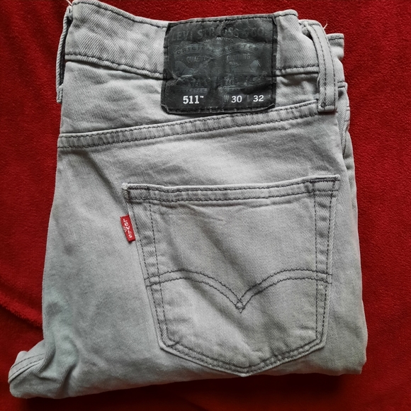 Levi's Other - Levi's 511 grey jeans